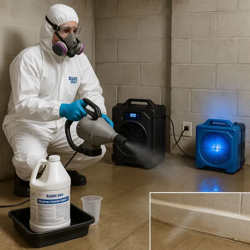 Sanitization and Odor Removal process in Belleville, IL