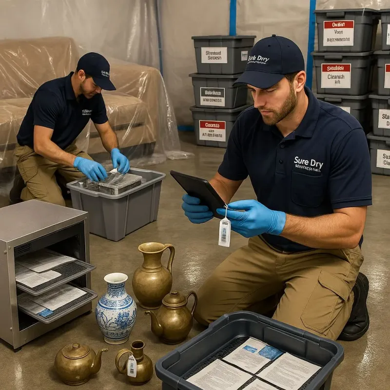Content Protection and Restoration process in Belleville, IL